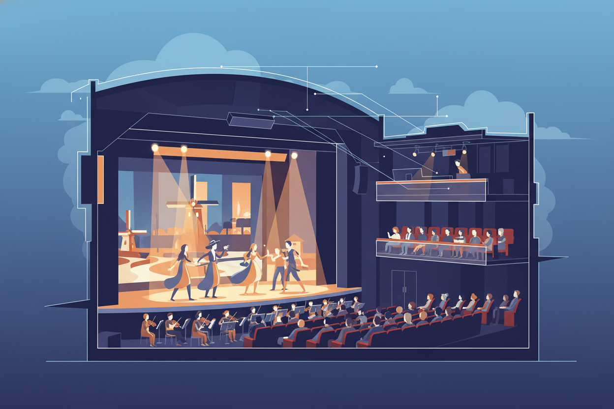 Hoe werkt theater bij voorstellingen in nederland